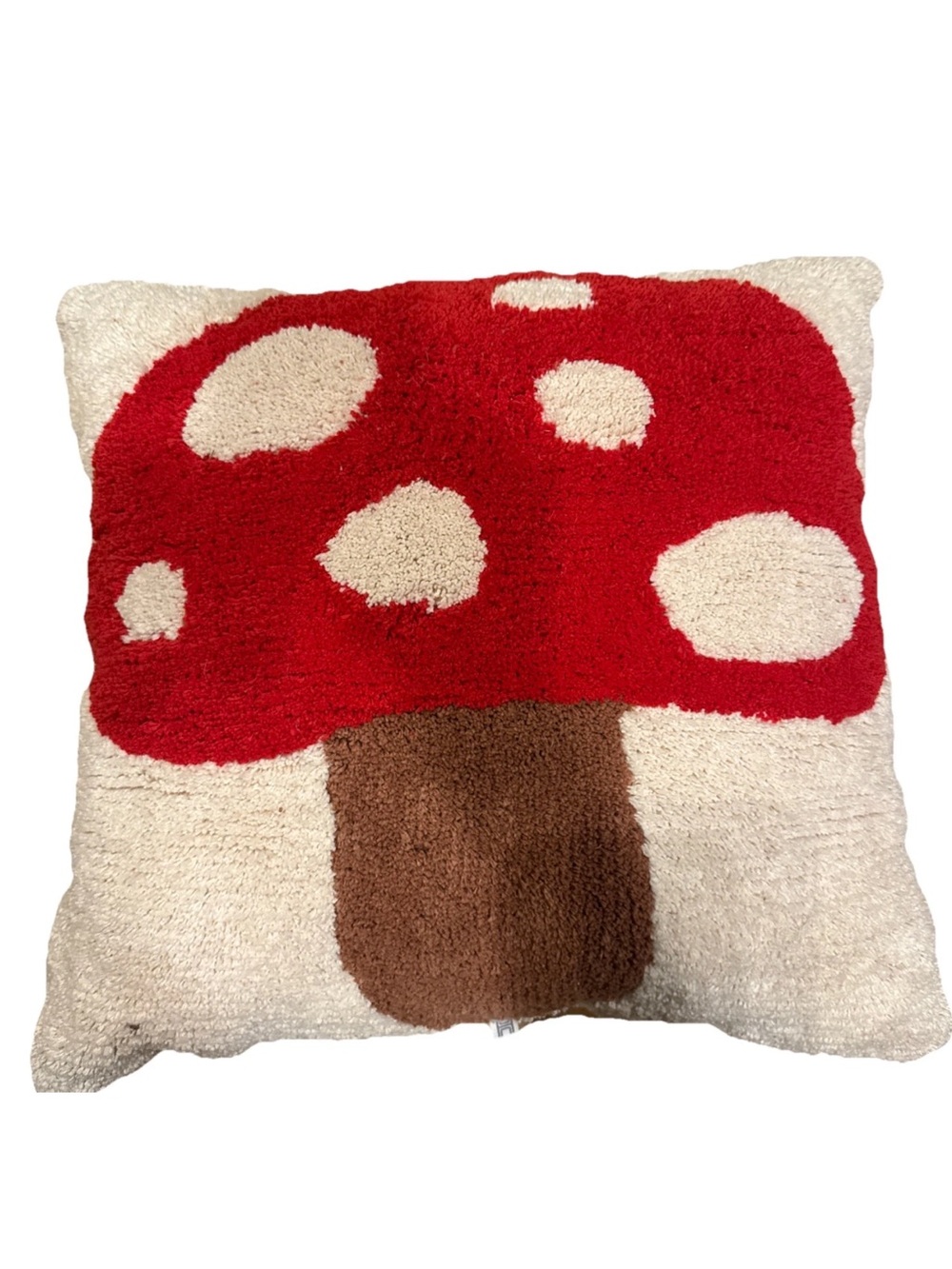 Urban outfitters UO home Red Mushroom Accent Pillow